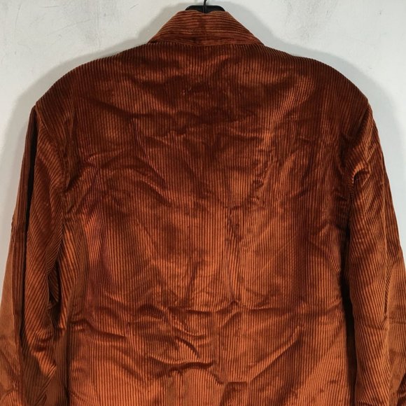 Bhode x Brisbane Moss Cord Full Zip Jacket, Men's Size M - Cinnamon - Picture 12 of 13